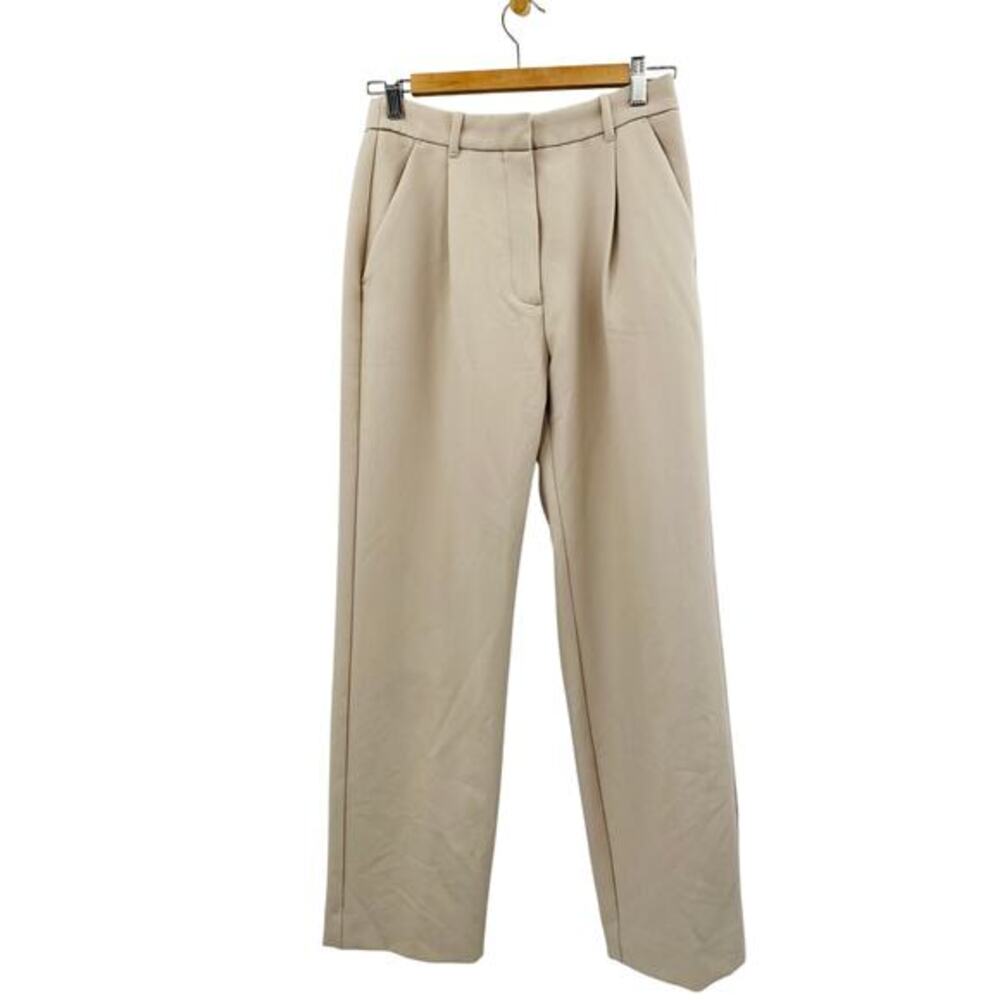 Abercrombie & Fitch Cream‎ straight leg Ankle Trousers